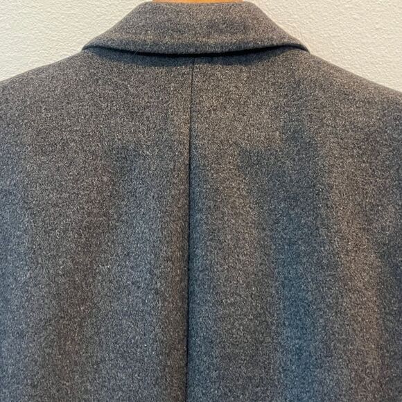 Michael Kors Wool Cashmere Blend Overcoat Walker Coat 36R Gray - Picture 11 of 14